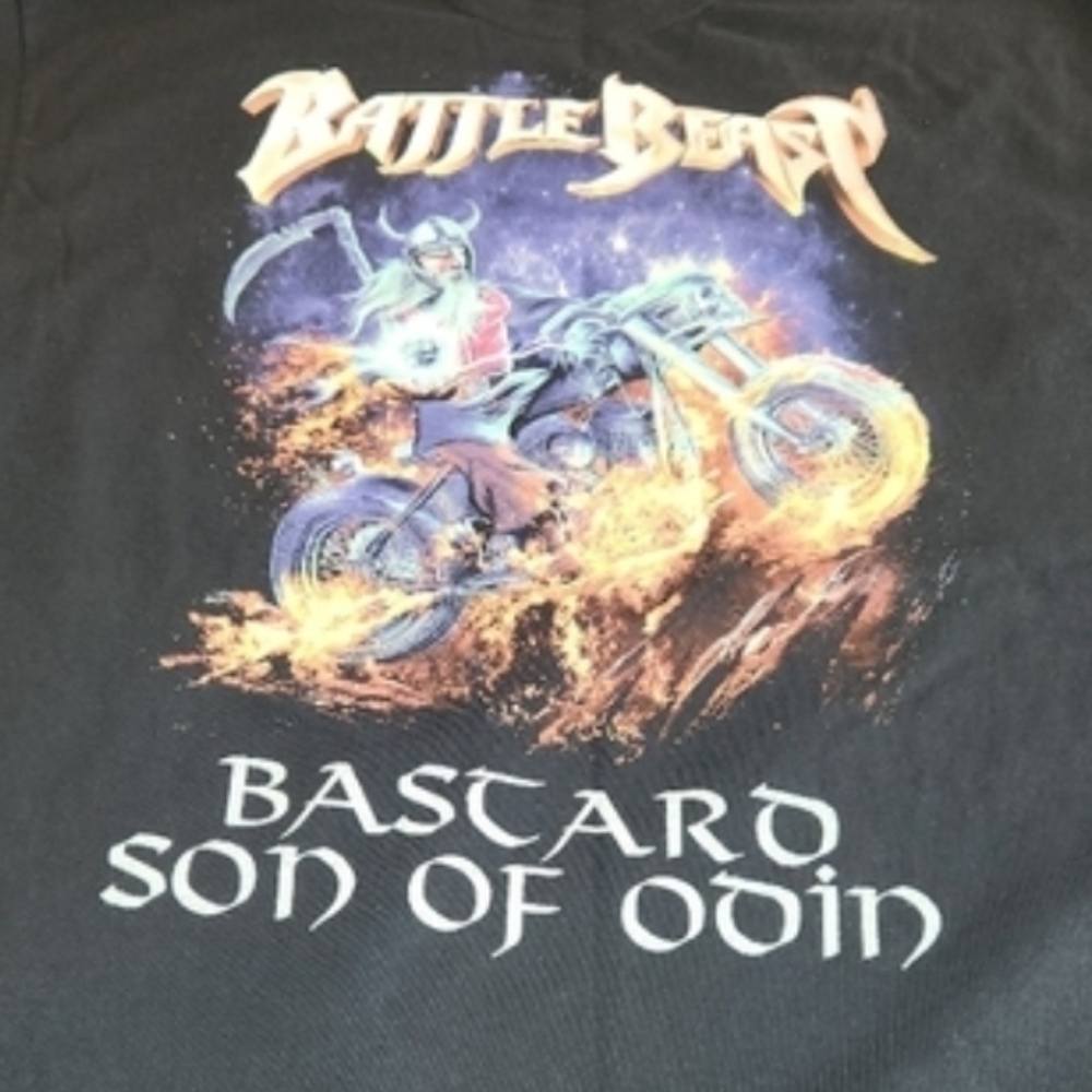 BATTLE BEAST - BASTARD SON OF ODIN (SONG) SHIRT - MENS SIZE XL